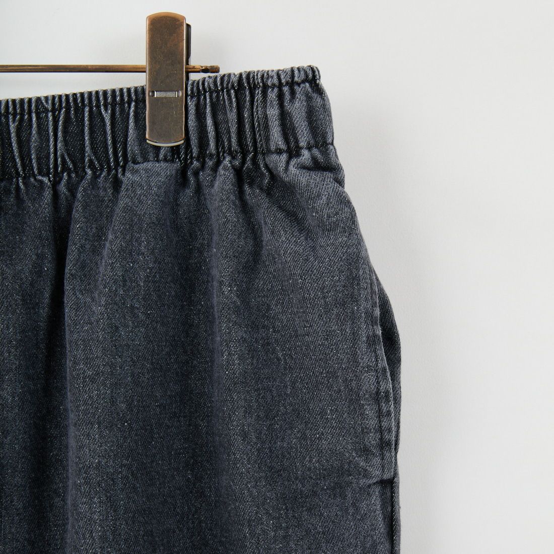 UNIVERSAL OVERALL [ユニバーサルオーバーオール] 別注 シェフショートパンツ [U2511657IN-JF] DENIM BLK