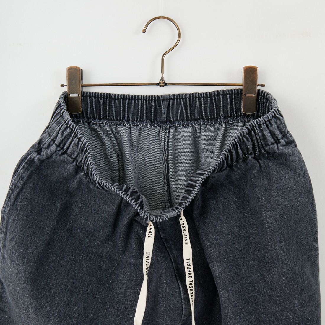 UNIVERSAL OVERALL [ユニバーサルオーバーオール] 別注 シェフショートパンツ [U2511657IN-JF] DENIM BLK