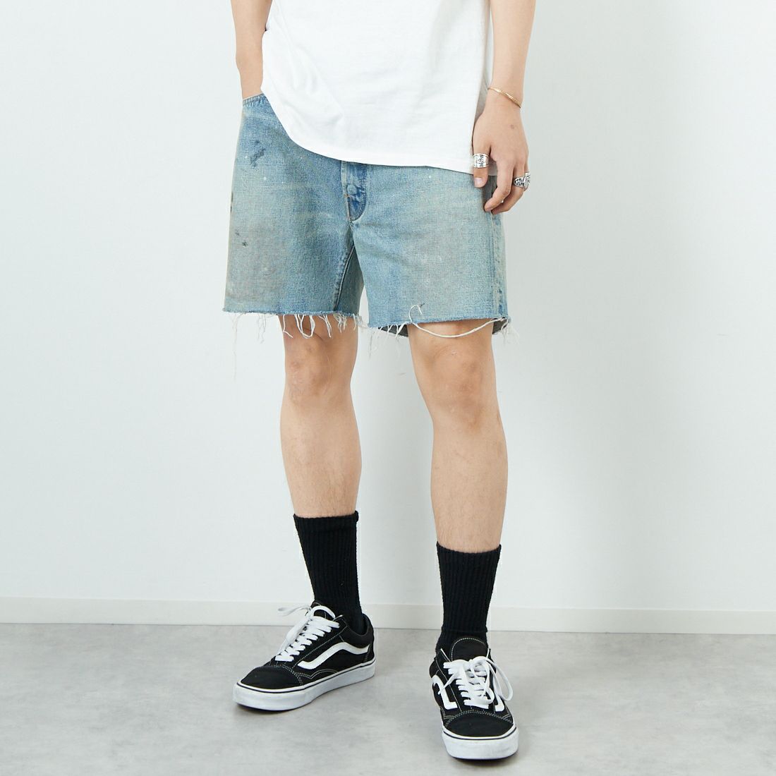 INDIGO AGI&&モデル身長：179cm 着用サイズ：M&&