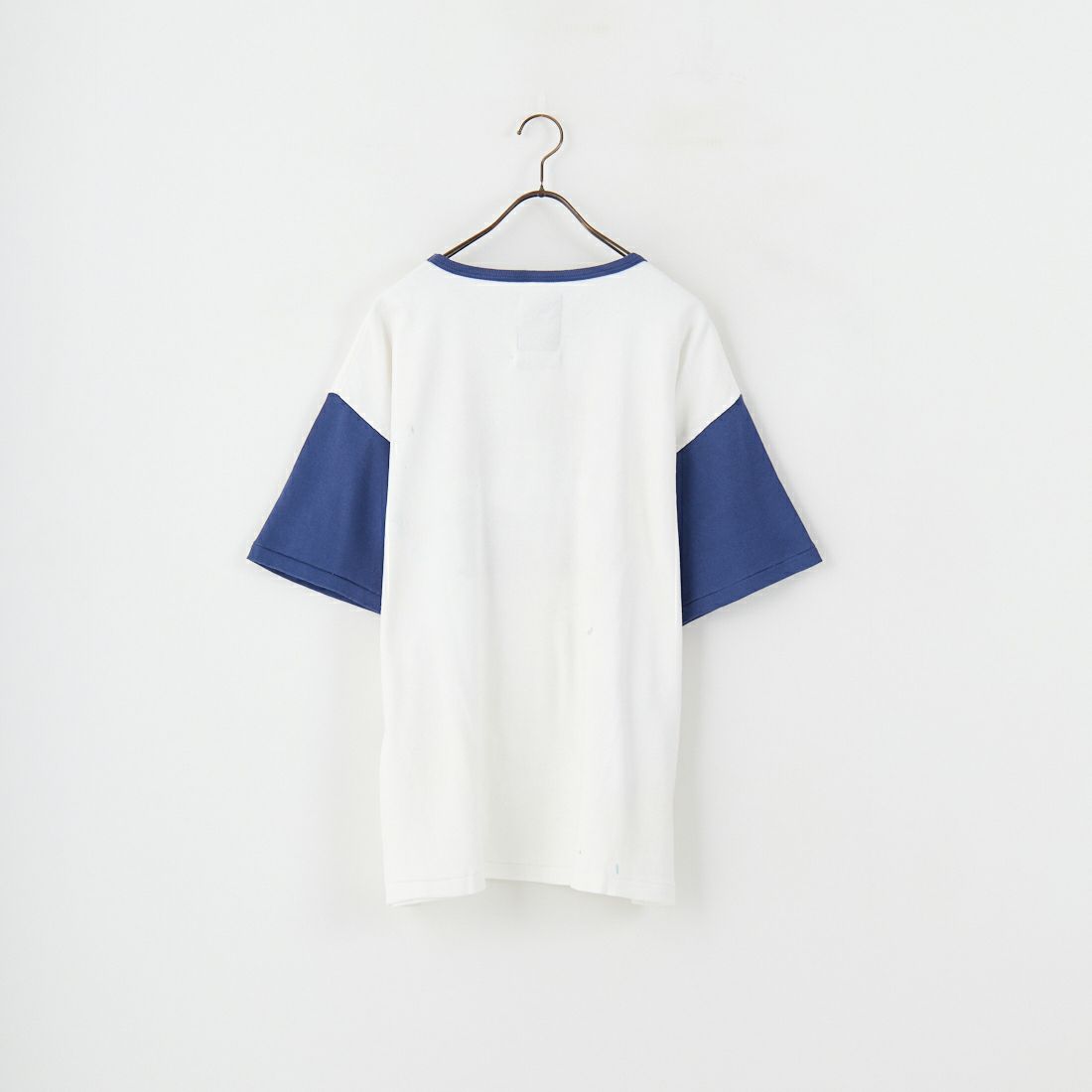BOW WOW [バウワウ] WEST POINT クルーネックTシャツ [BW251-WLRCA] WH/BLU AGI