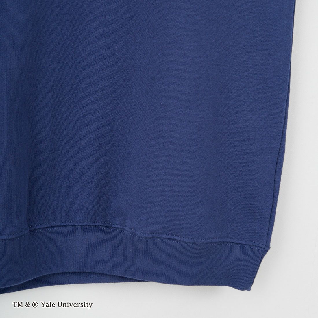 YALE [イェール] 別注 YALE カレッジロゴスウェットTシャツ [YA-01-JF] NAVY