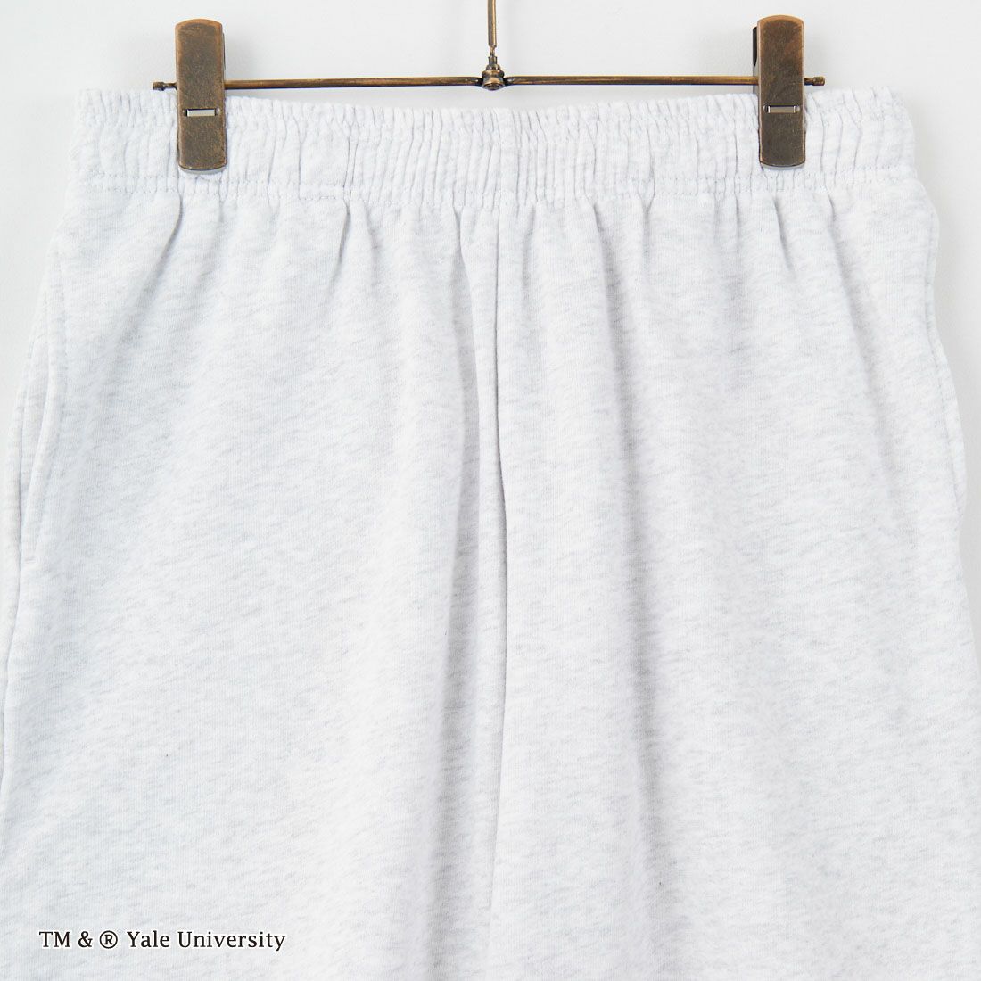 YALE [イェール] 別注 YALE カレッジロゴスウェットショーツ [YA-03-JF] GRAY