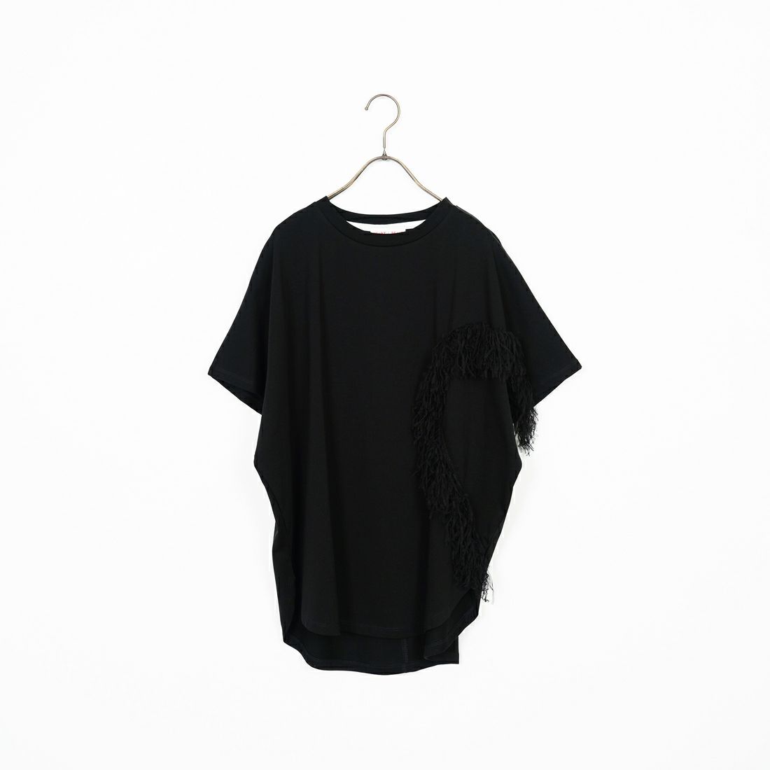 MARGAUX VINTAGE ストライプ柄ハート型Tシャツ Margaux vintage [マルゴーヴィンテージ] ハートフリンジTシャツ