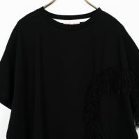 Margaux vintage [マルゴーヴィンテージ] ハートフリンジTシャツ