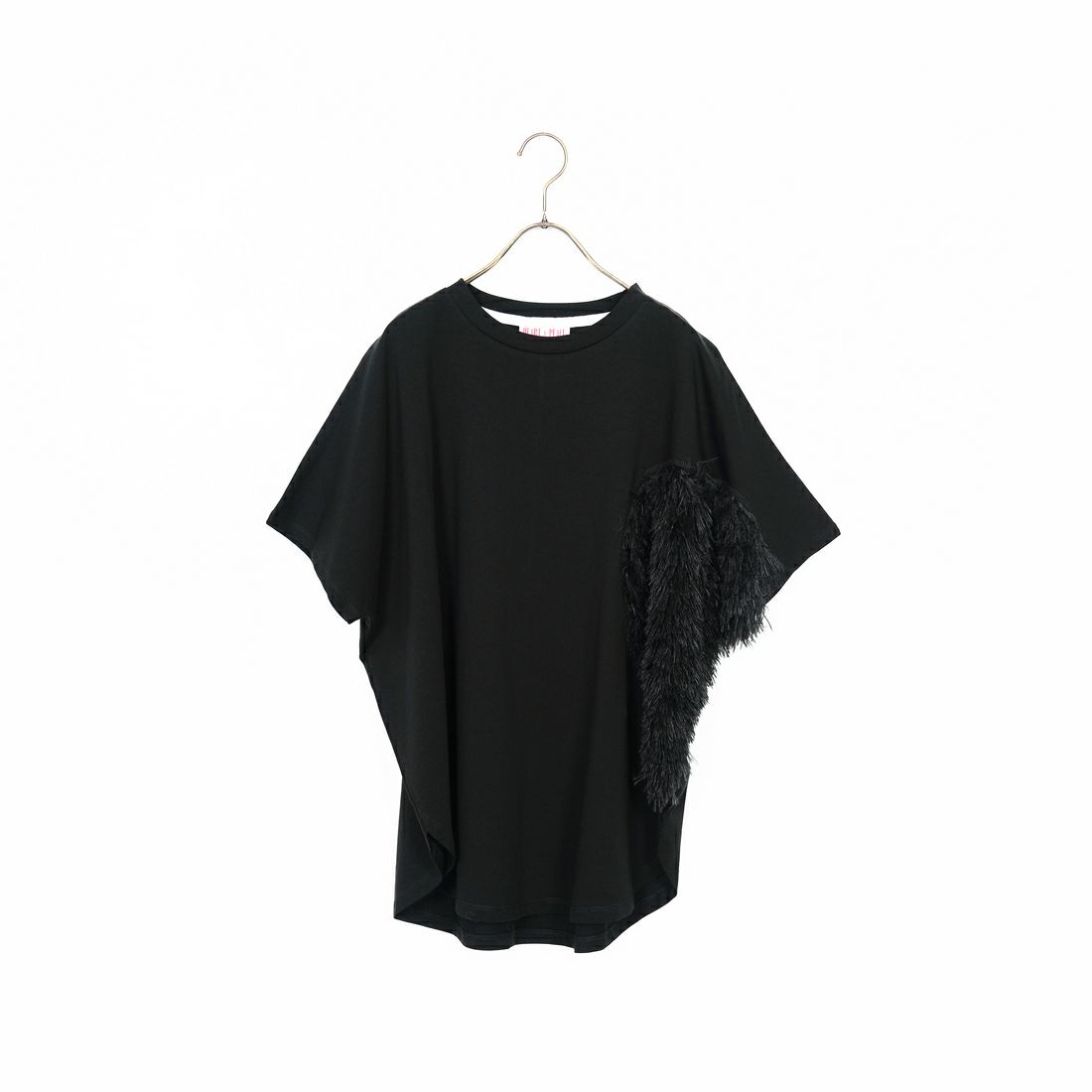 MARGAUX VINTAGE】マルゴーヴィンテージ ハートTシャツ ブラック