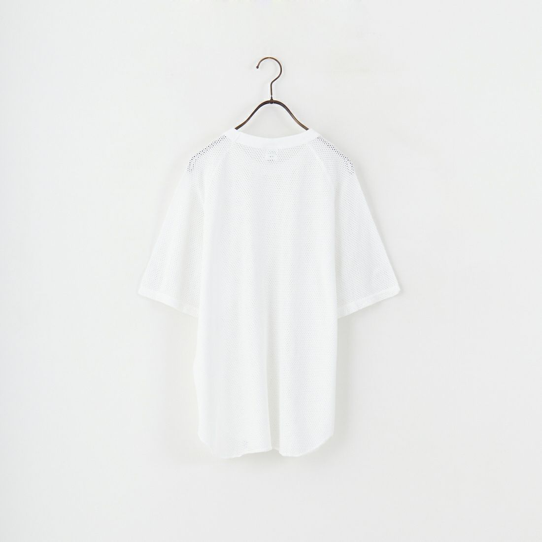 WALLA WALLA SPORT [ワラワラスポーツ] コットンメッシュラグランTシャツ [COTTON-MESH-RAGLAN] WHITE