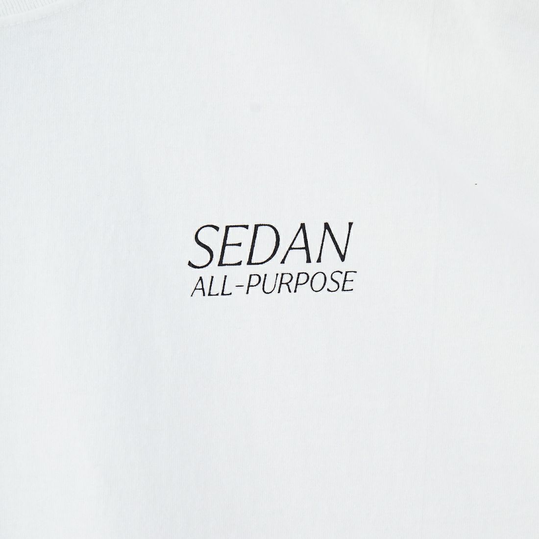 SEDAN ALL-PURPOSE [セダン オールパーパス] ガーメントダイショートスリーブTシャツ [SD25S-CT09] WHITE