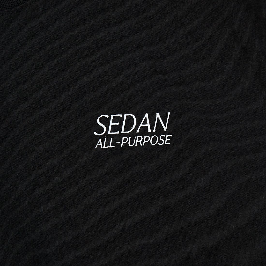 SEDAN ALL-PURPOSE [セダン オールパーパス] ガーメントダイショートスリーブTシャツ [SD25S-CT09] BLACK