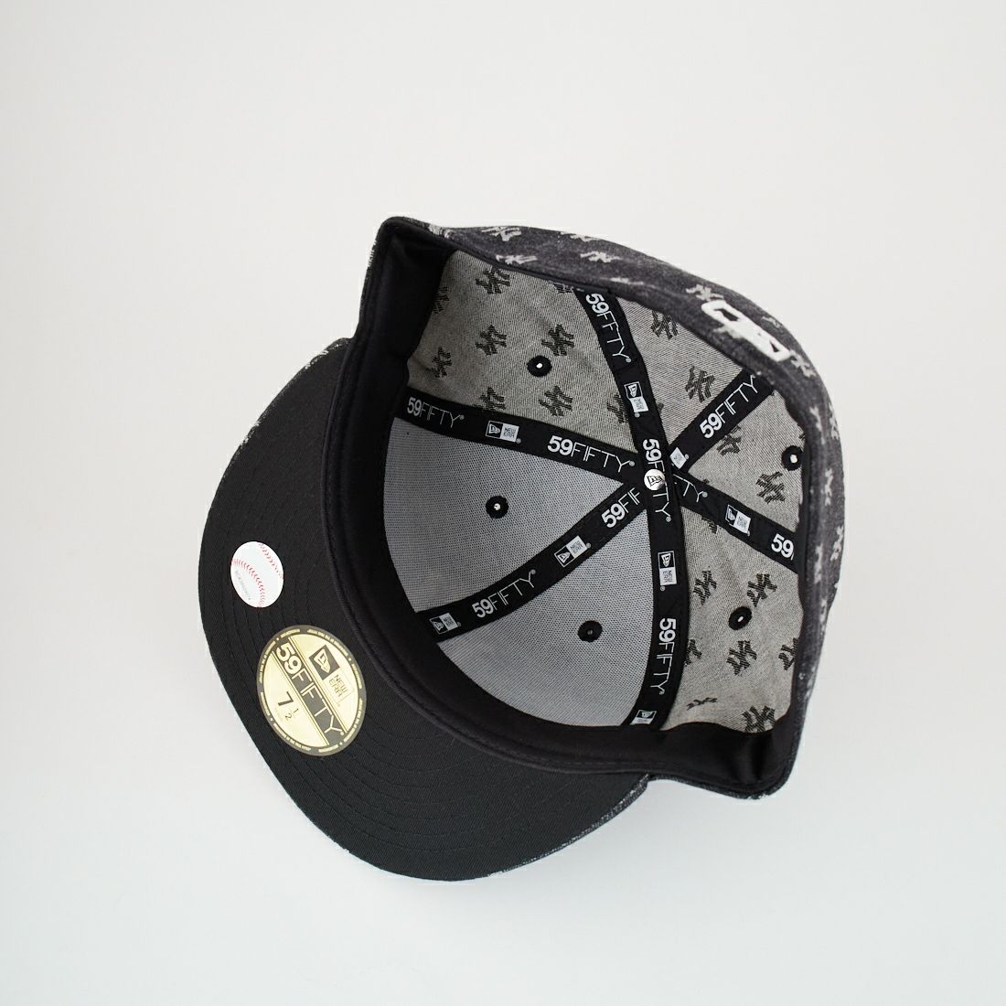 NEW ERA [ニューエラ] 59FIFTY MLBジャガード ニューヨーク・ヤンキース [14388853] BLK CHR