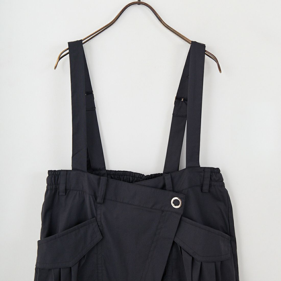 MAISON SPECIAL [メゾンスペシャル] 2WAYサスペンダーパラシュートパンツ [21251265808] BLK