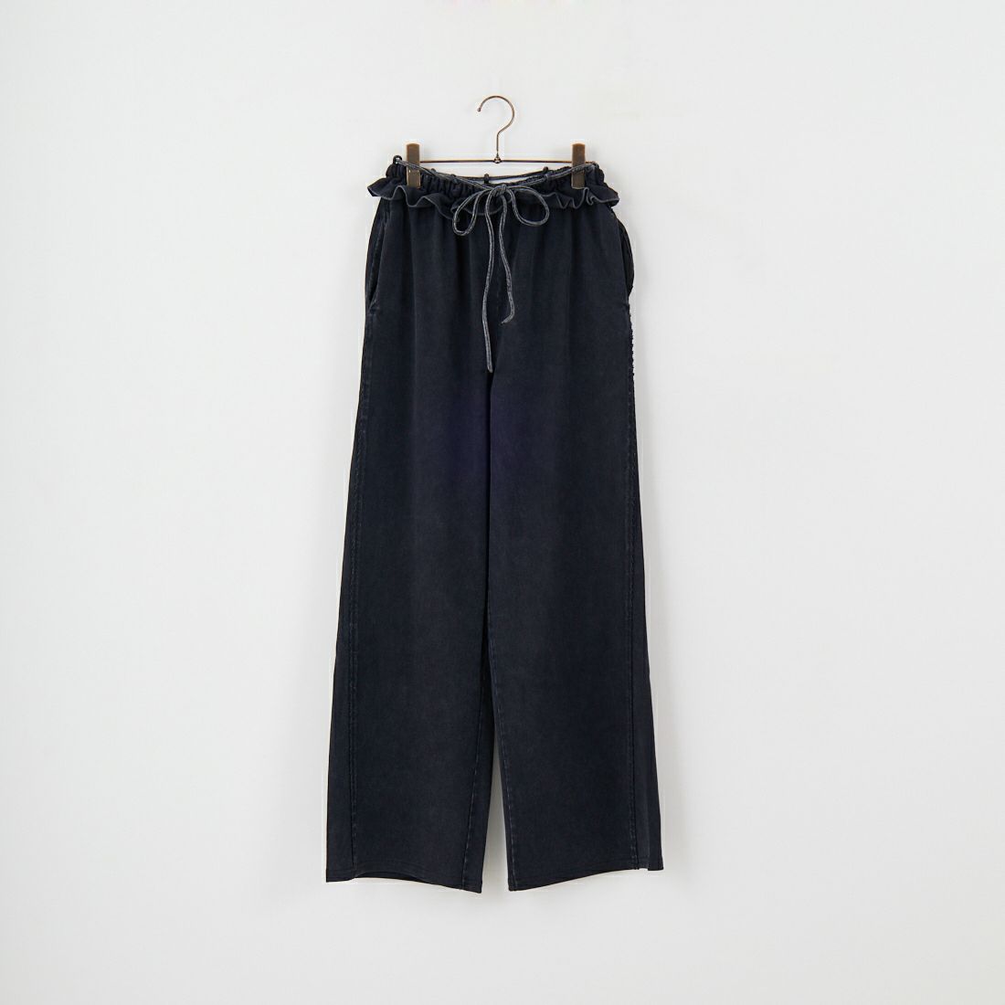 MAISON SPECIAL [メゾンスペシャル] ウエストフリルスウェットパンツ [21251465812] C.GRY