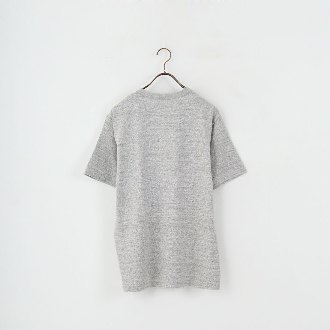 WAREHOUSE [ウエアハウス] ヘンリーネックTシャツ [4601-HENLEY] HEATHER GR