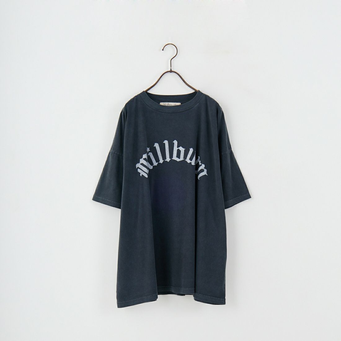 REMI RELIEF [レミレリーフ] 別注 ビッグプリントTシャツ MILLBURN [RN28369285-JF] BLACK