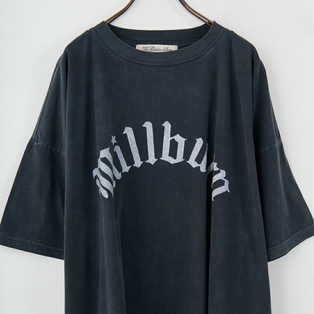 REMI RELIEF [レミレリーフ] 別注 ビッグプリントTシャツ MILLBURN [RN28369285-JF] BLACK