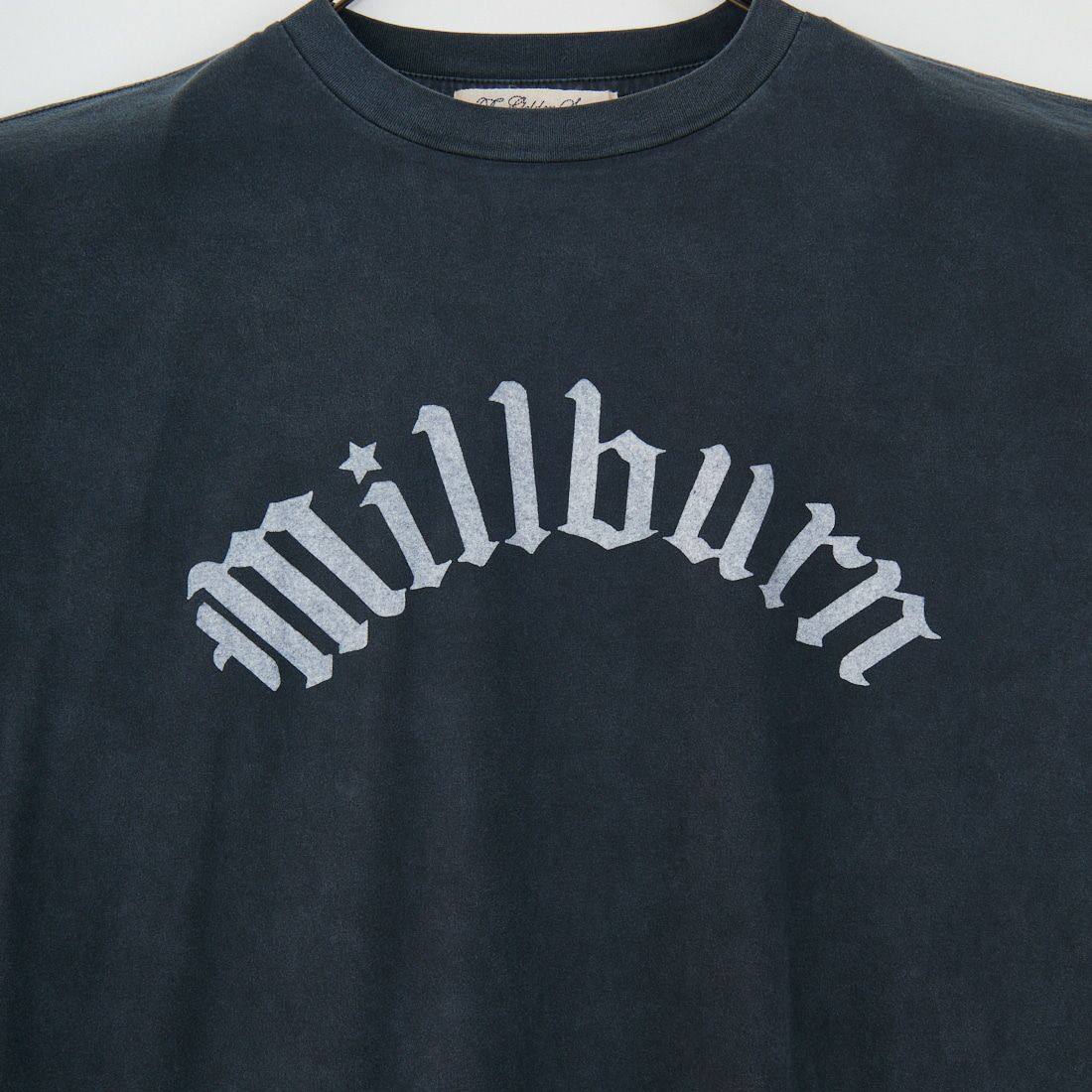 REMI RELIEF [レミレリーフ] 別注 ビッグプリントTシャツ MILLBURN [RN28369285-JF] BLACK