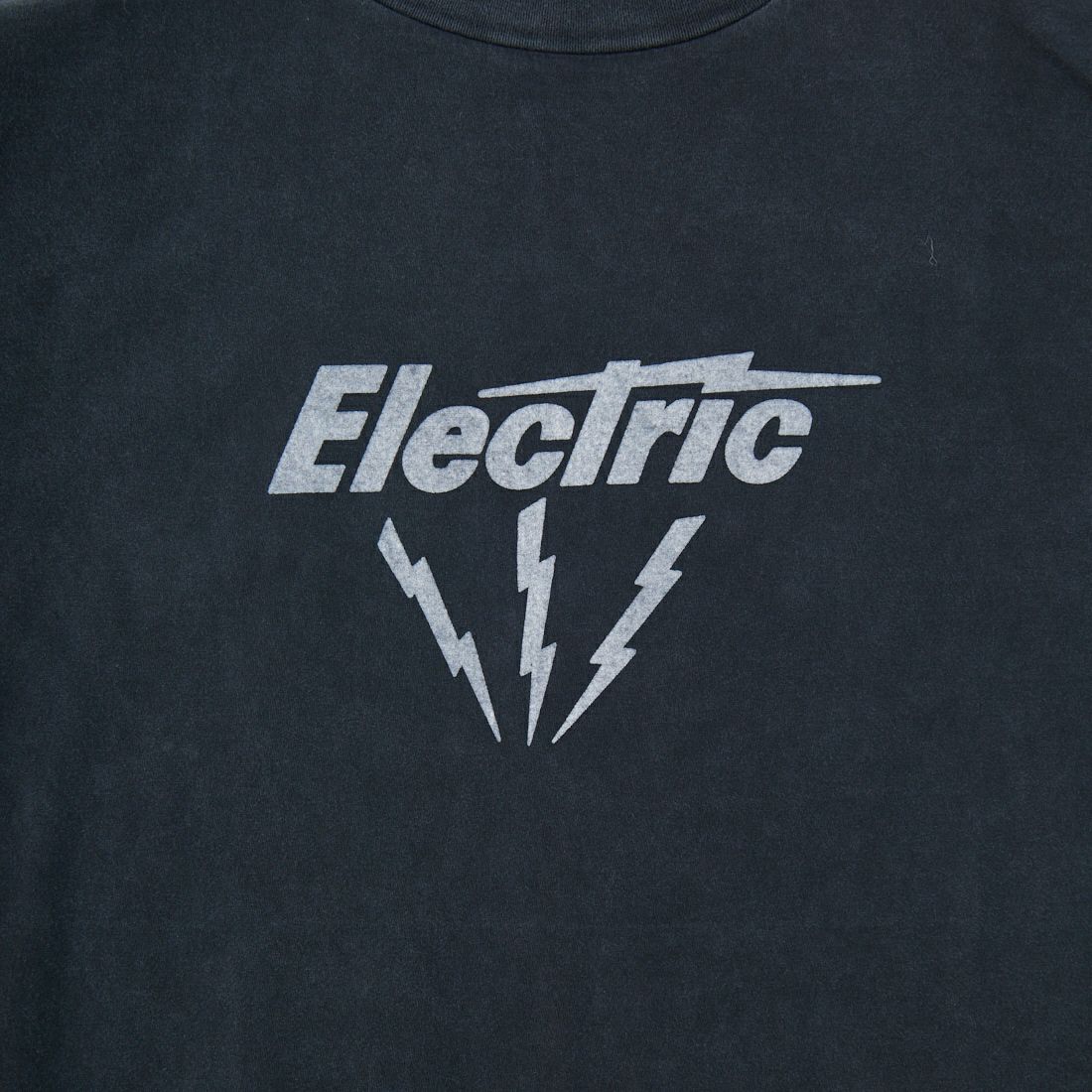 REMI RELIEF [レミレリーフ] 別注 ビッグプリントTシャツ ELECTRIC [RN28369289-JF] BLACK