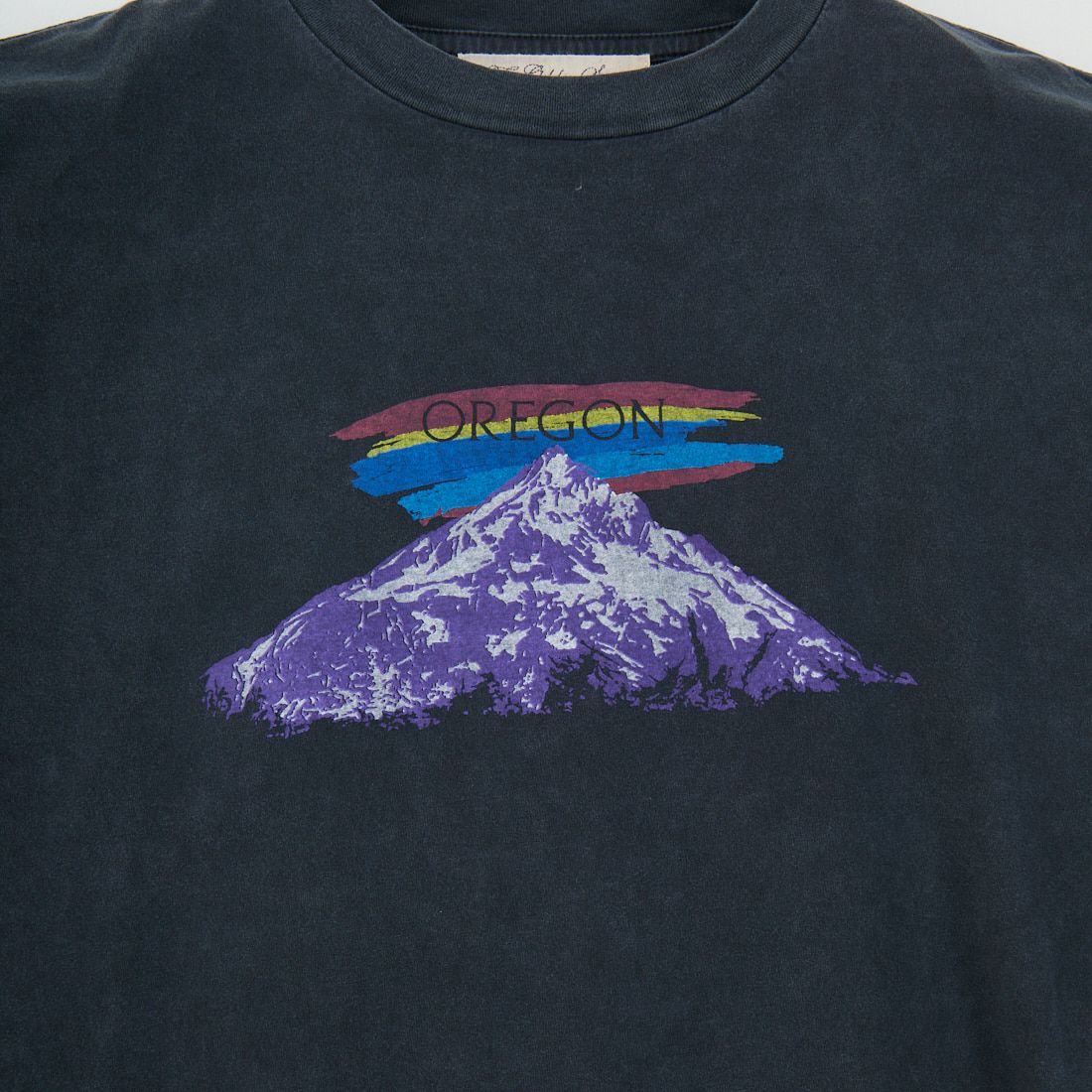 REMI RELIEF [レミレリーフ] 別注 ビッグプリントTシャツ OREGON [RN28369292-JF] BLACK