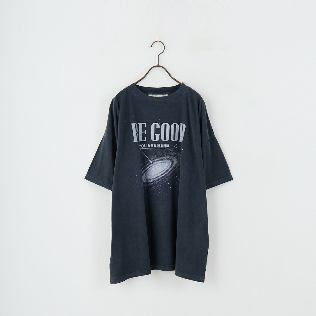 REMI RELIEF [レミレリーフ] 別注 ビッグプリントTシャツ BE