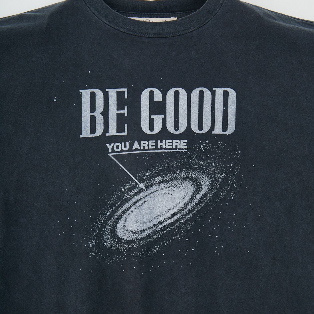 REMI RELIEF [レミレリーフ] 別注 ビッグプリントTシャツ BE GOOD [RN28369293-JF] BLACK