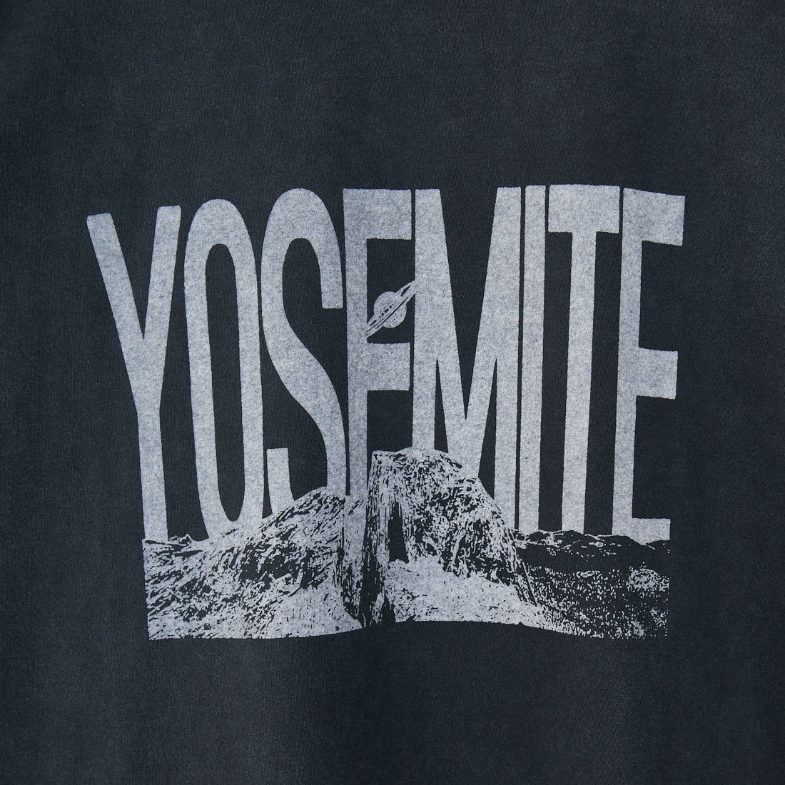 REMI RELIEF [レミレリーフ] 別注 ビッグプリントTシャツ YOSEMITE [RN28369294-JF] BLACK