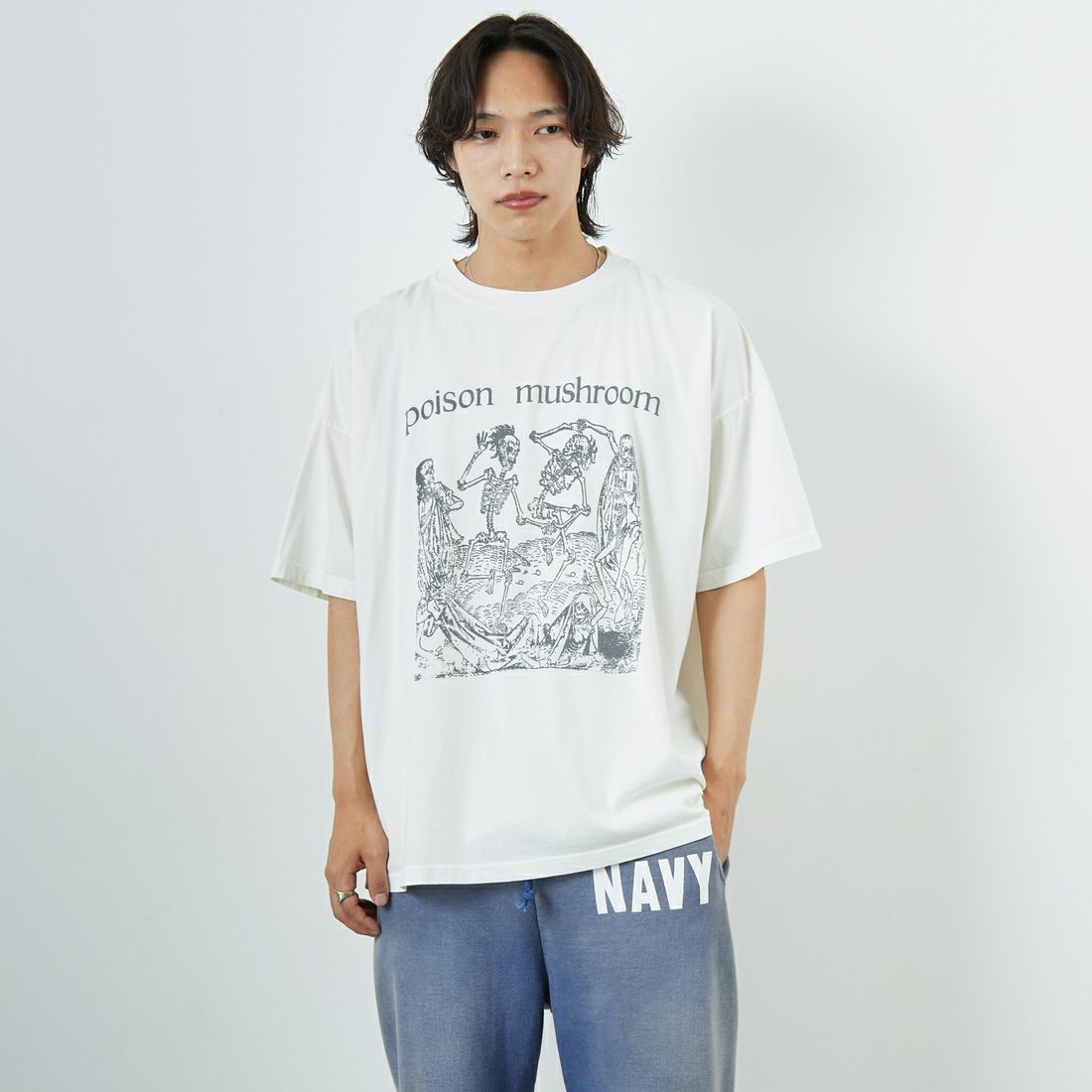 OFF WHITE&&モデル身長：179cm 着用サイズ：M&&