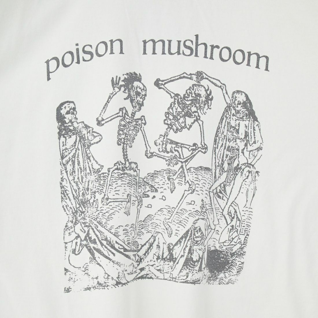 REMI RELIEF [レミレリーフ] 別注 ビッグプリントTシャツ POISON MUSHROOM [RN28369296-JF] OFF WHITE