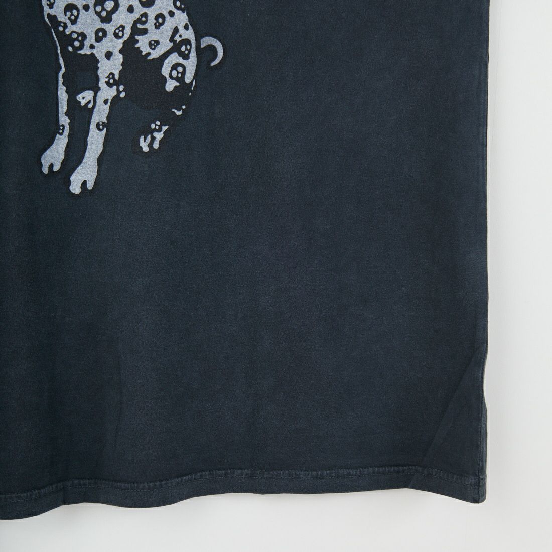 REMI RELIEF [レミレリーフ] 別注 ビッグプリントTシャツ DOG [RN28369287-JF] BLACK
