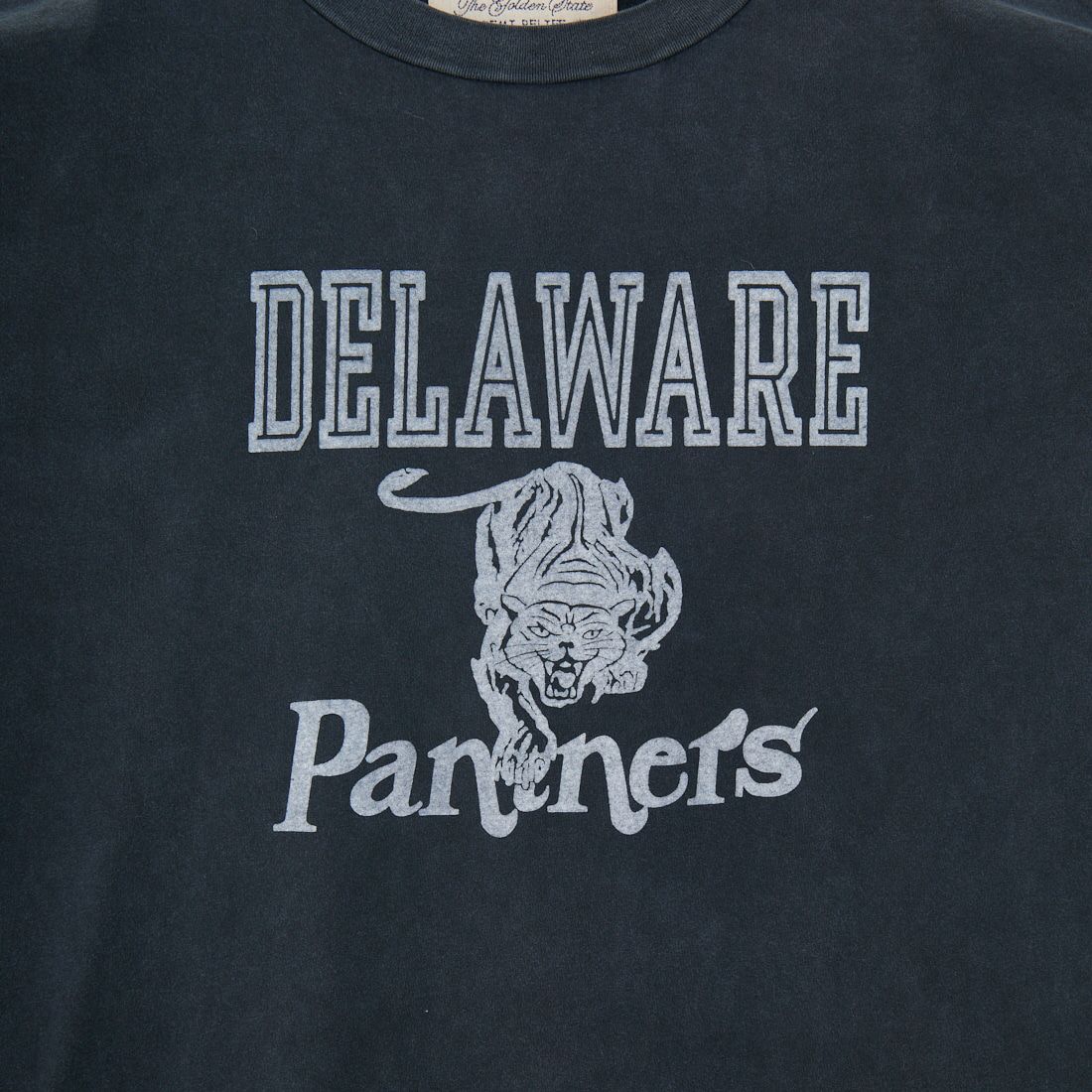 REMI RELIEF [レミレリーフ] 別注 ビッグプリントTシャツ DELAWARE [RN28369288-JF] BLACK