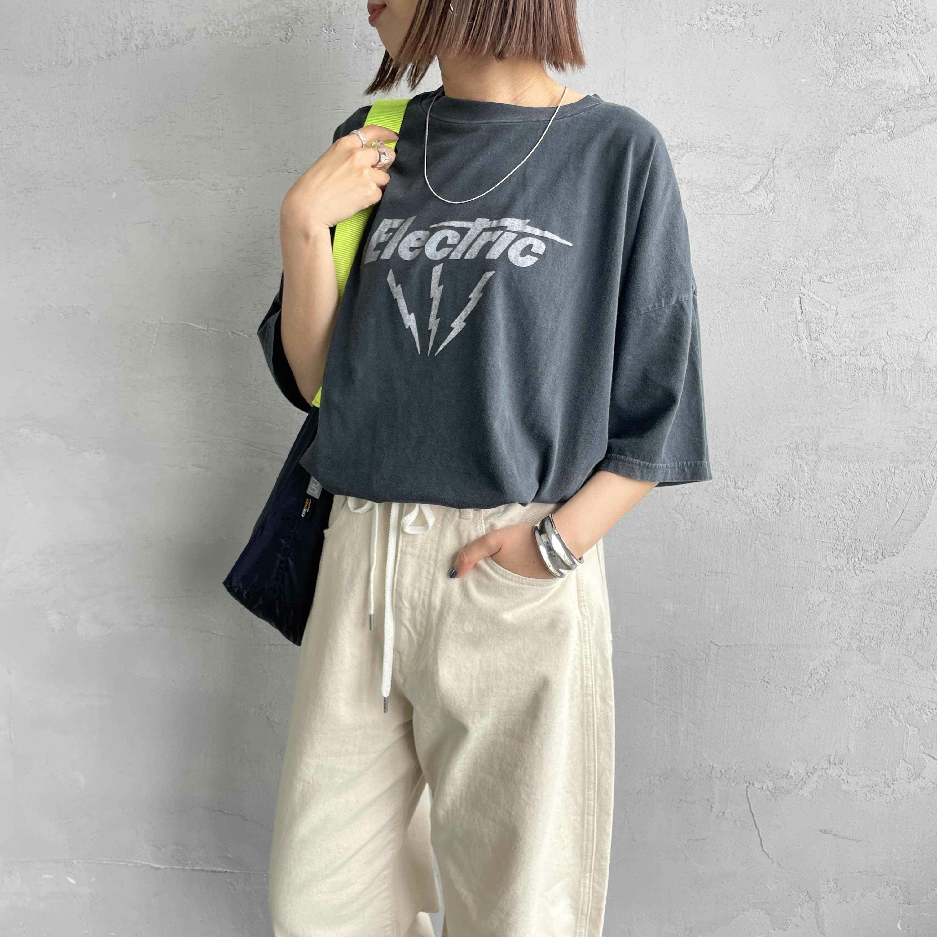 REMI RELIEF [レミレリーフ] 別注 ビッグプリントTシャツ
