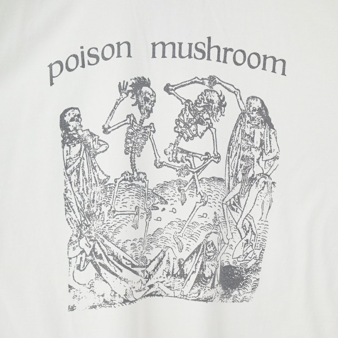 REMI RELIEF [レミレリーフ] 別注 ビッグプリントTシャツ POISON MUSHROOM [RN28369296-JF] OFF WHITE