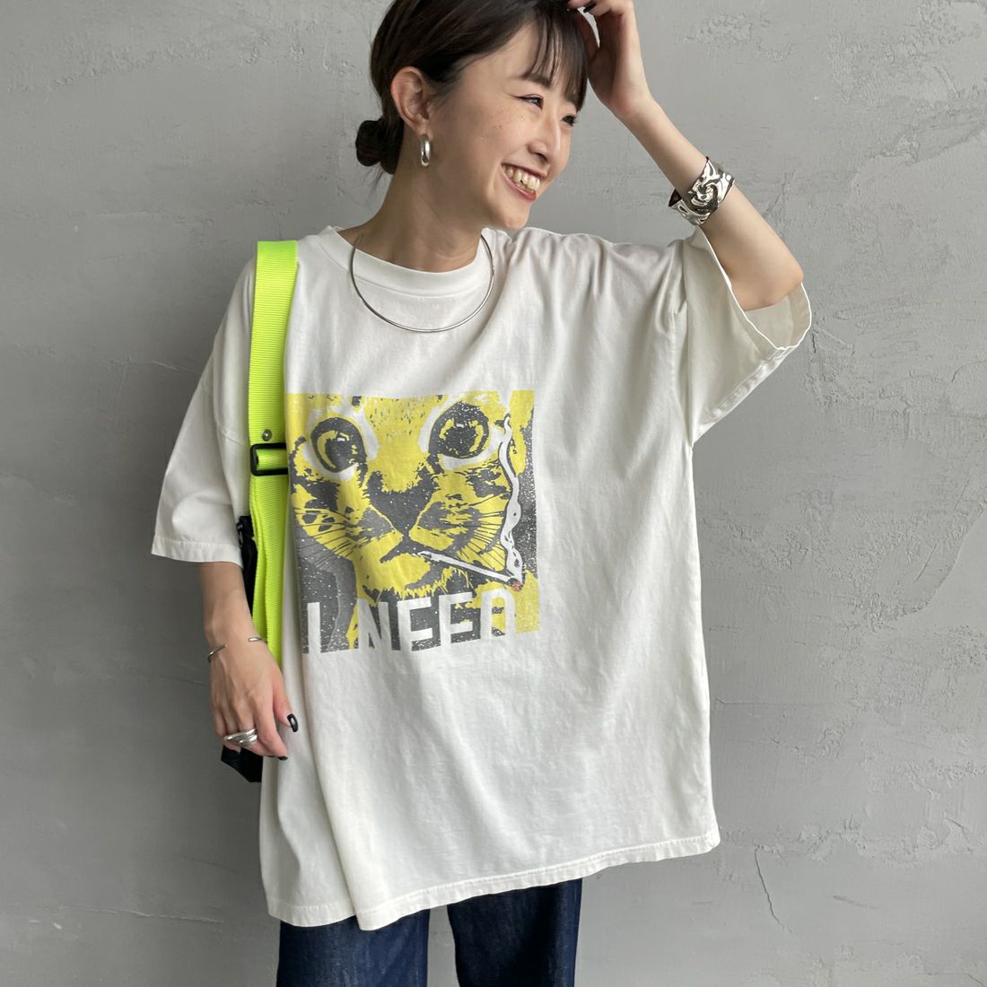 OFF WHITE&&モデル身長：150cm 着用サイズ：S&&