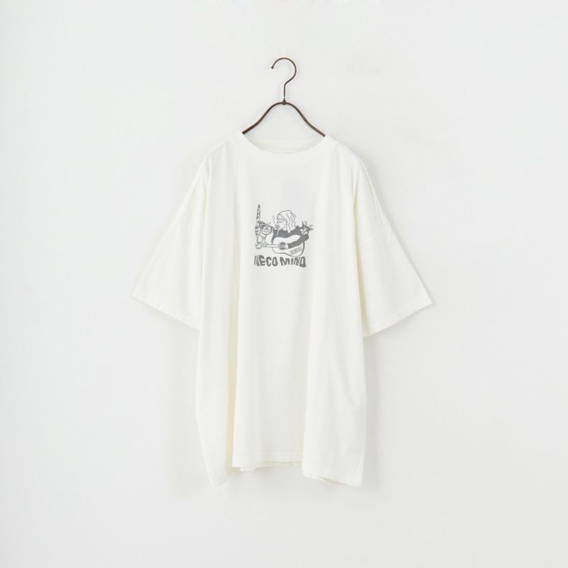 REMI RELIEF [レミレリーフ] 別注 ビッグプリントTシャツ