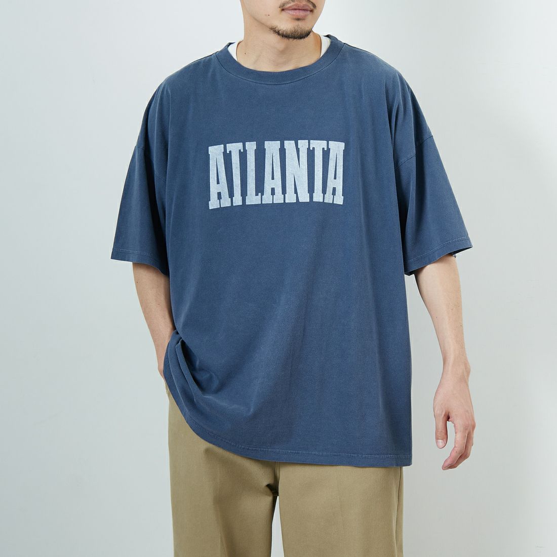 NAVY&&モデル身長：168cm 着用サイズ：M&&