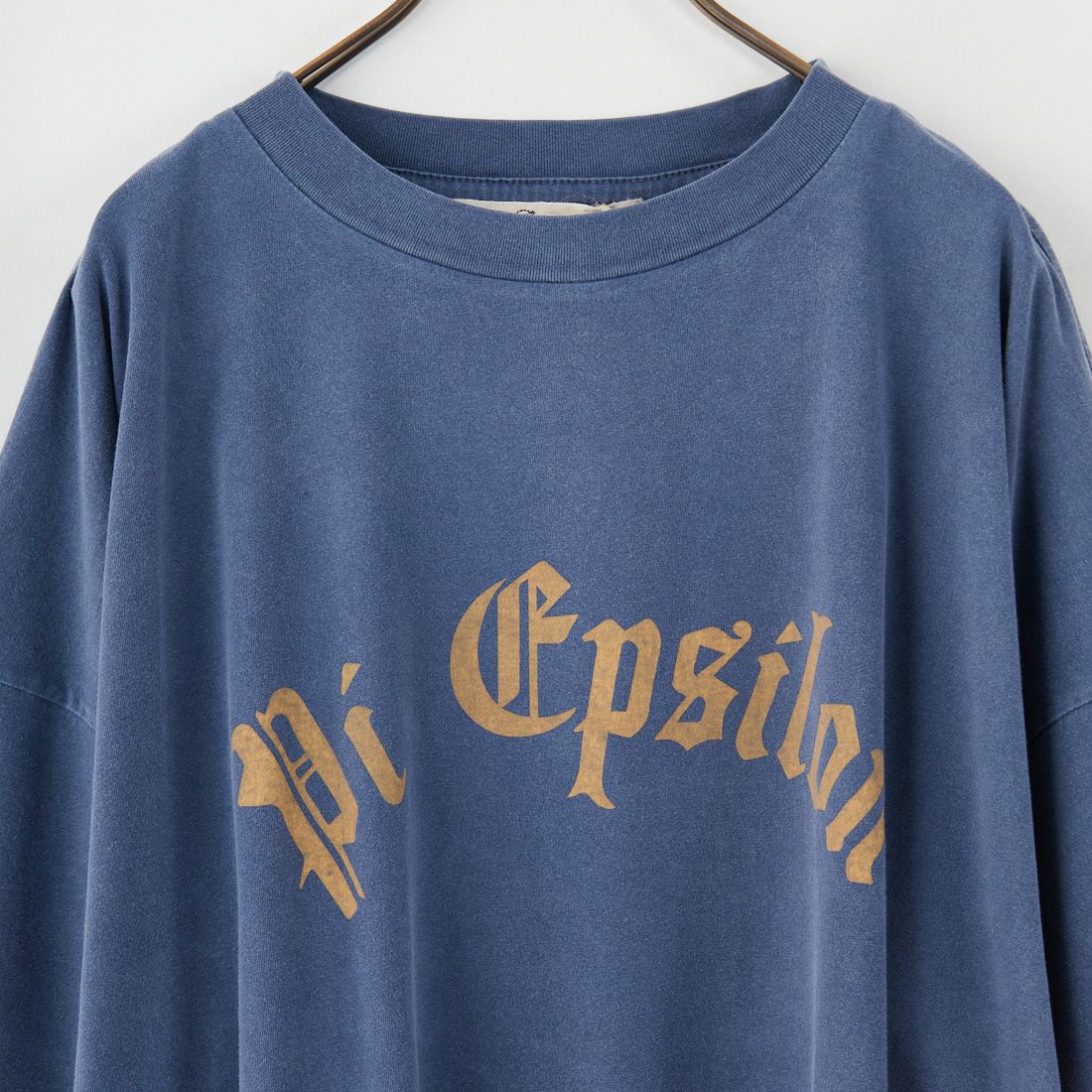 REMI RELIEF [レミレリーフ] 別注 ビッグプリントTシャツ PI GPSILON [RN28369304-JF] NAVY