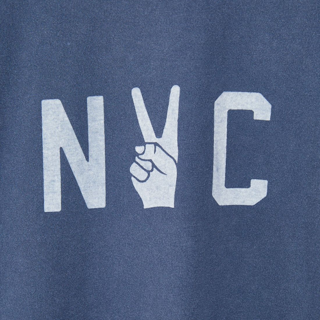 REMI RELIEF [レミレリーフ] 別注 ビッグプリントTシャツ NYC [RN28369305-JF] NAVY