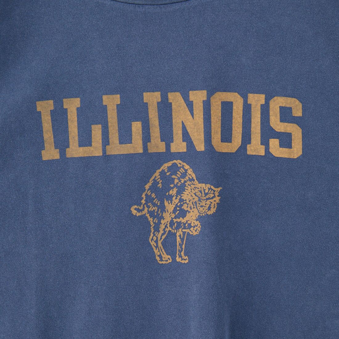 REMI RELIEF [レミレリーフ] 別注 ビッグプリントTシャツ ILLINOIS [RN28369306-JF] NAVY