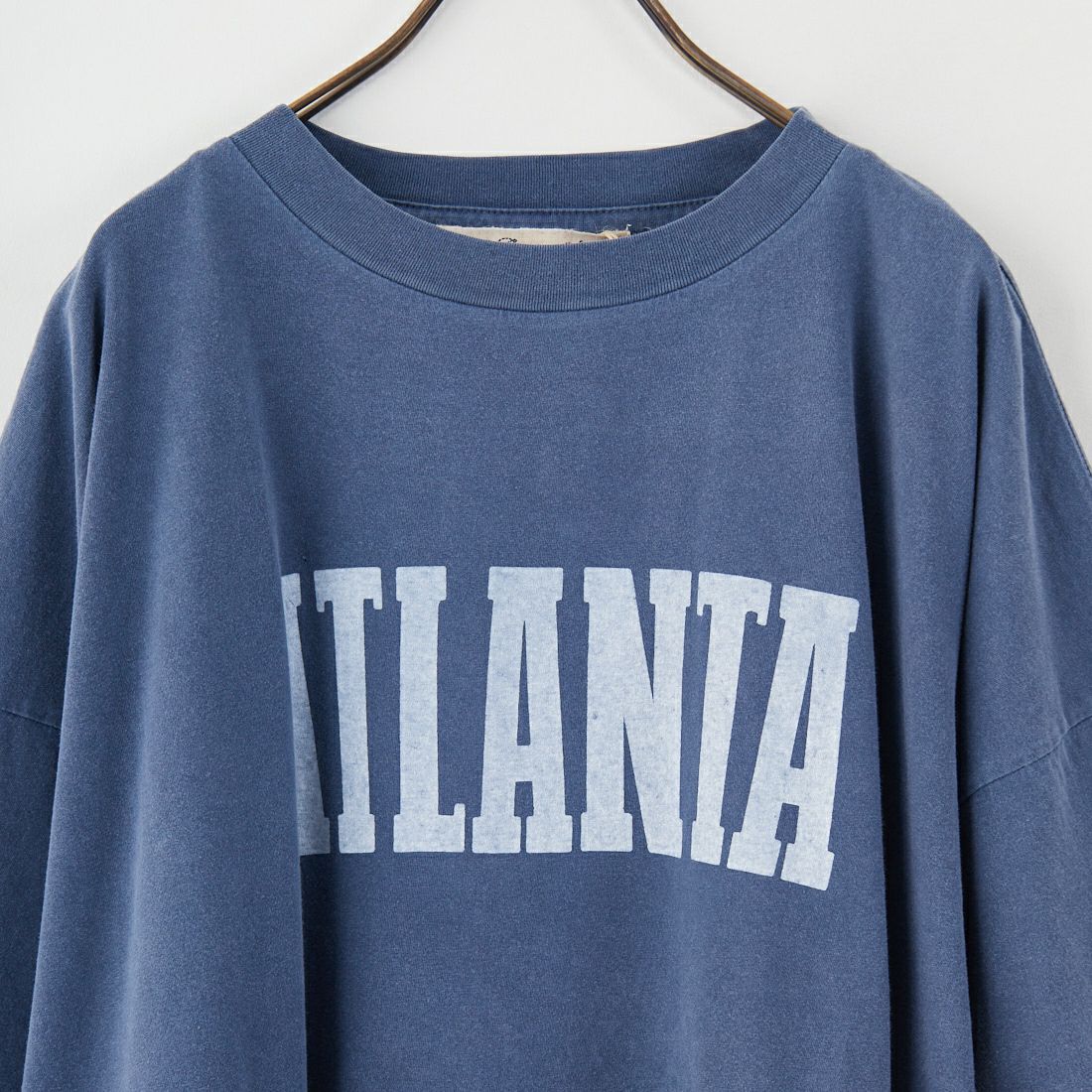 REMI RELIEF [レミレリーフ] 別注 ビッグプリントTシャツ ATLANTA [RN28369302-JF] NAVY