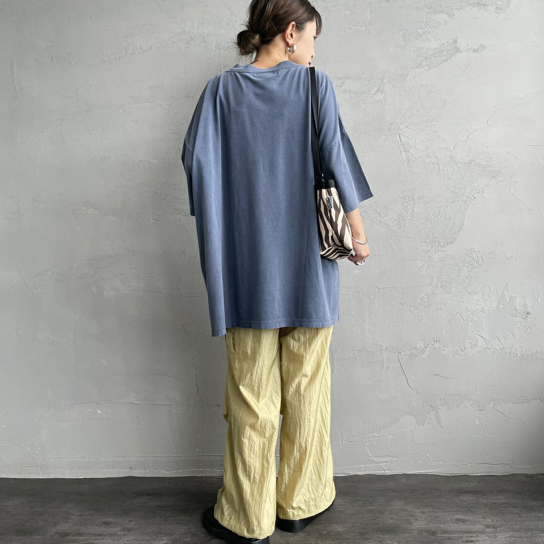 REMI RELIEF [レミレリーフ] 別注 ビッグプリントTシャツ I NEED [RN28369303-JF] NAVY