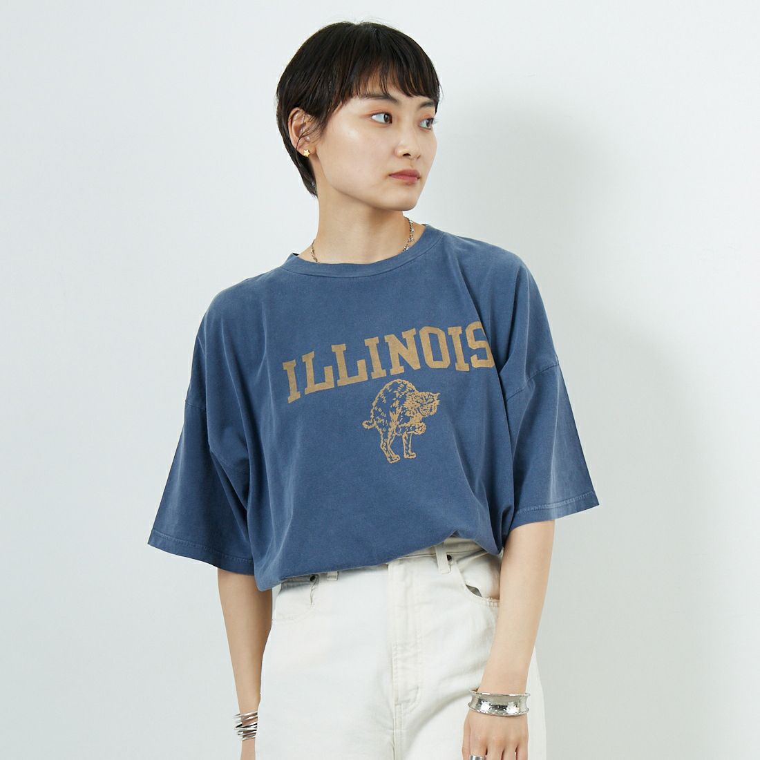 NAVY&&モデル身長：160cm 着用サイズ：S&&