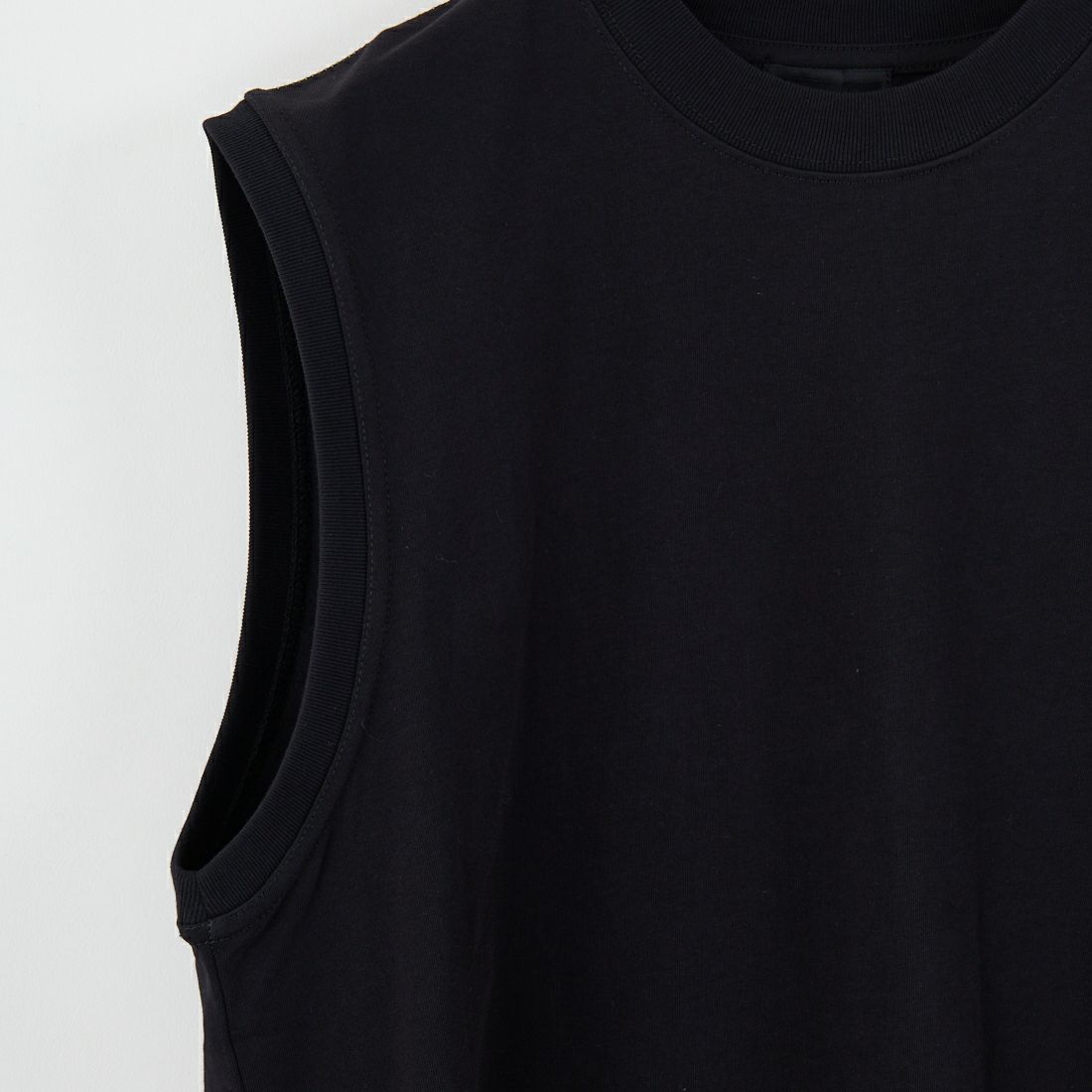 SLICK [スリック] 40/2天竺ノースリーブTシャツ [5230123] 700 BLACK