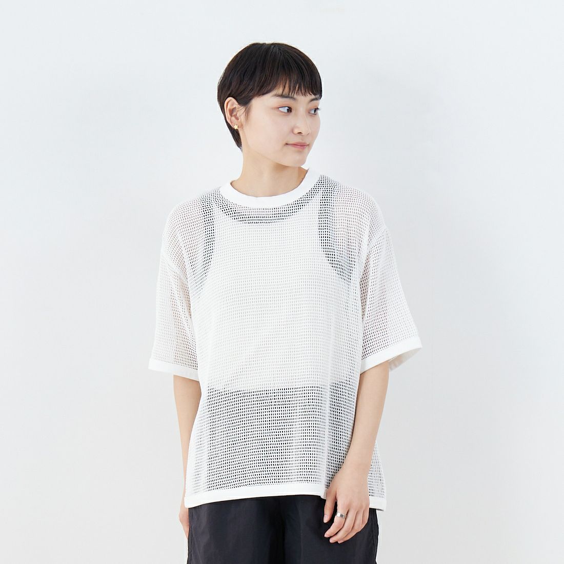 900 WHITE&&モデル身長：160cm 着用サイズ：0&&
