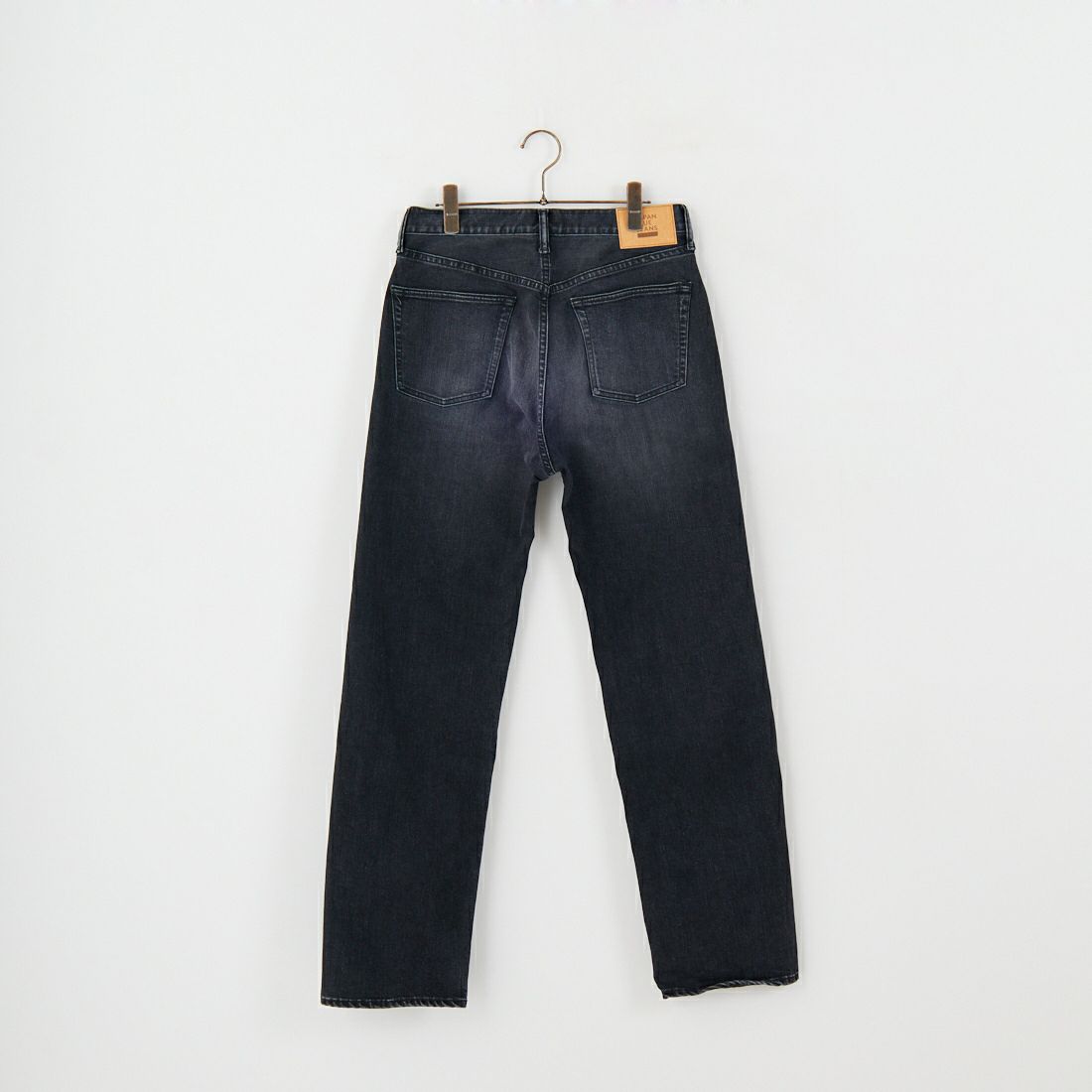 JAPAN BLUE [ジャパンブルー] 12OZ アルティメットストレッチワイドブラックデニムパンツ [JBAG1526] B01