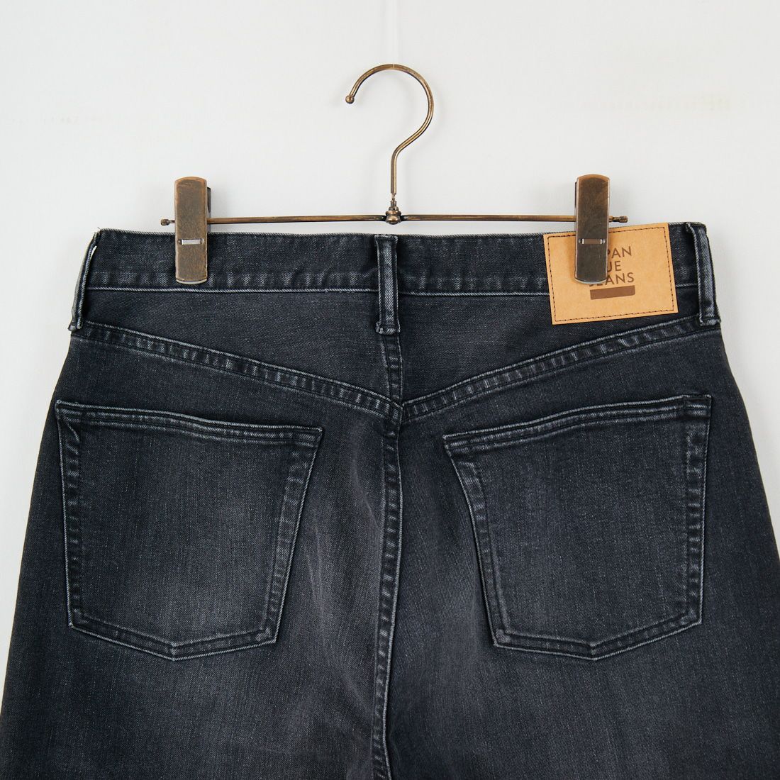 JAPAN BLUE [ジャパンブルー] 12OZ アルティメットストレッチワイドブラックデニムパンツ [JBAG1526] B01