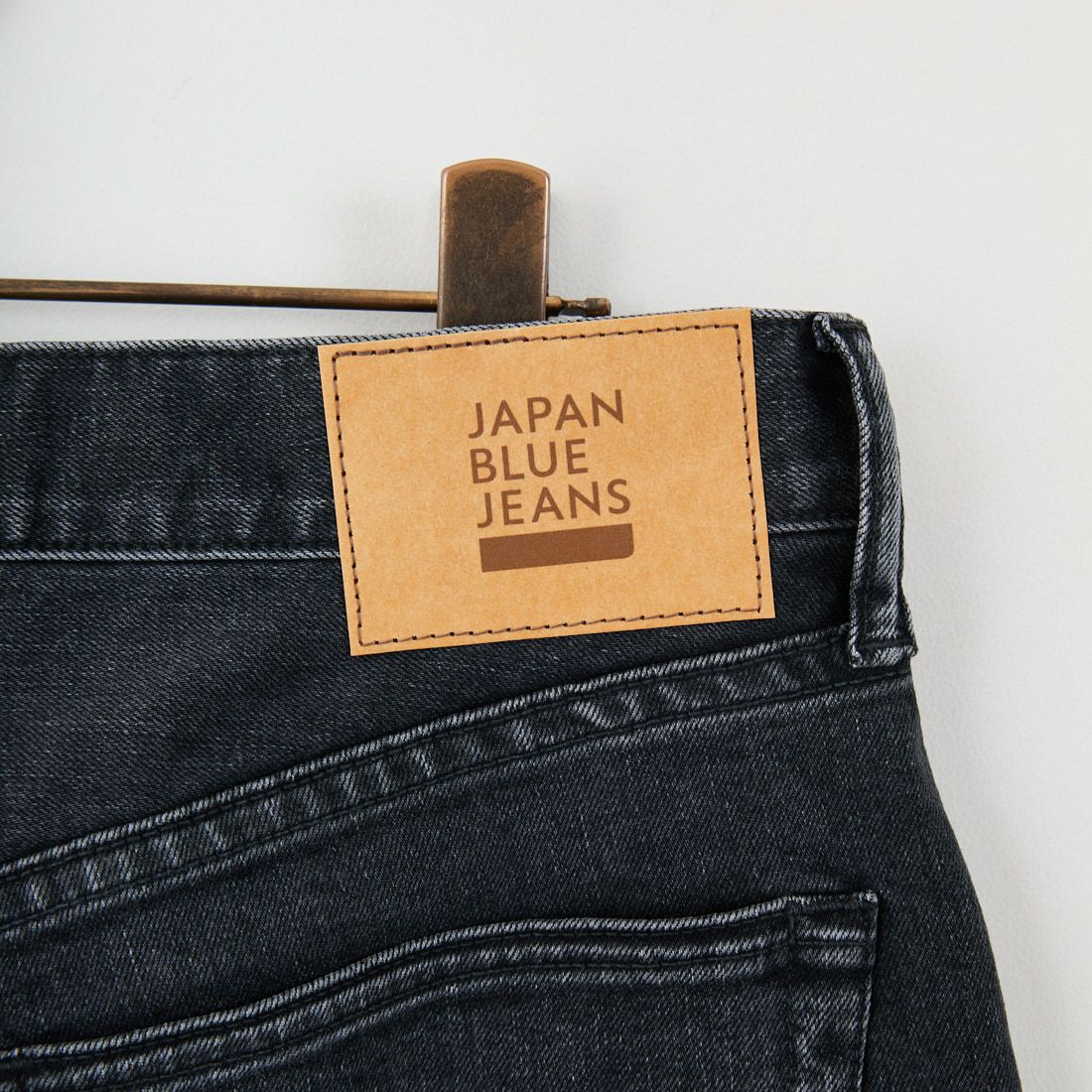 JAPAN BLUE [ジャパンブルー] 12OZ アルティメットストレッチワイドブラックデニムパンツ [JBAG1526] B01