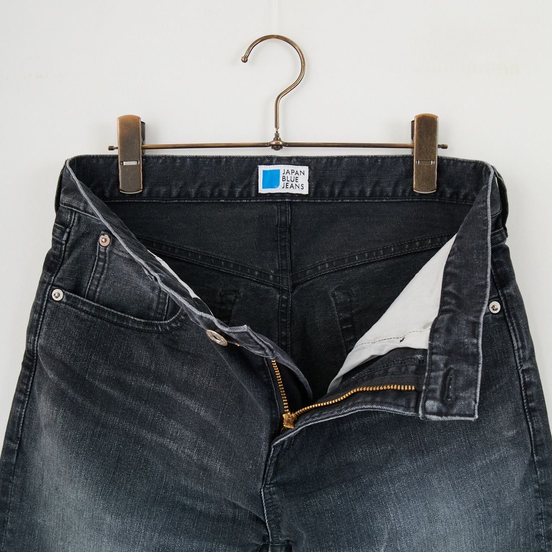 JAPAN BLUE [ジャパンブルー] 12OZ アルティメットストレッチブラックデニムパンツ [JBAG1326] B01