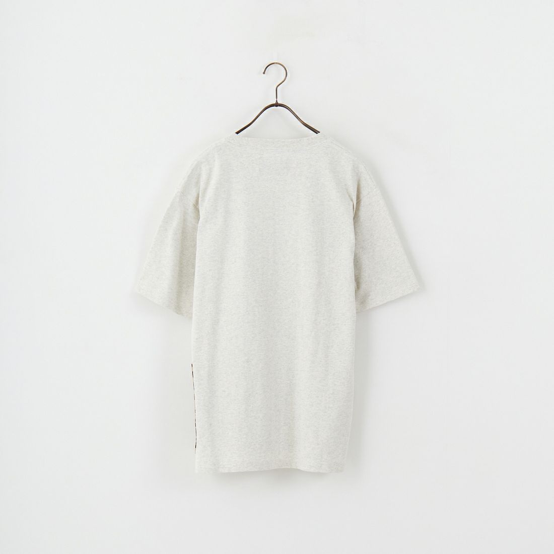 UNIVERSAL OVERALL [ユニバーサルオーバーオール] 別注 レオパード柄 カバーオールTシャツ [U2511283IN-JF] OATMEAL