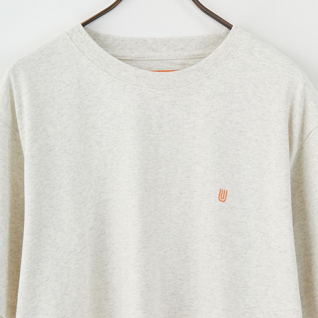 UNIVERSAL OVERALL [ユニバーサルオーバーオール] 別注 レオパード柄 カバーオールTシャツ [U2511283IN-JF] OATMEAL