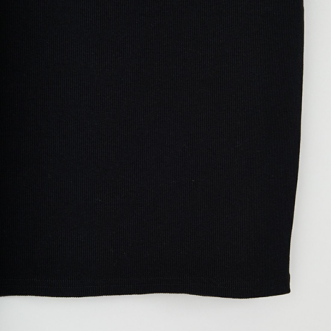 Maison de L'allure [メゾン ドゥ ラリュール] テレコスクエアタンクトップ [M25122008] 09 BLACK