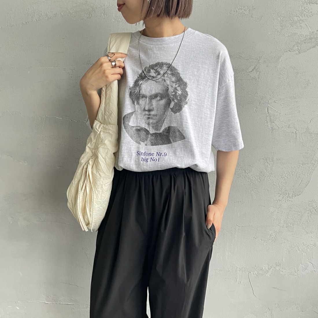 ASH&&モデル身長：159cm 着用サイズ：F&&