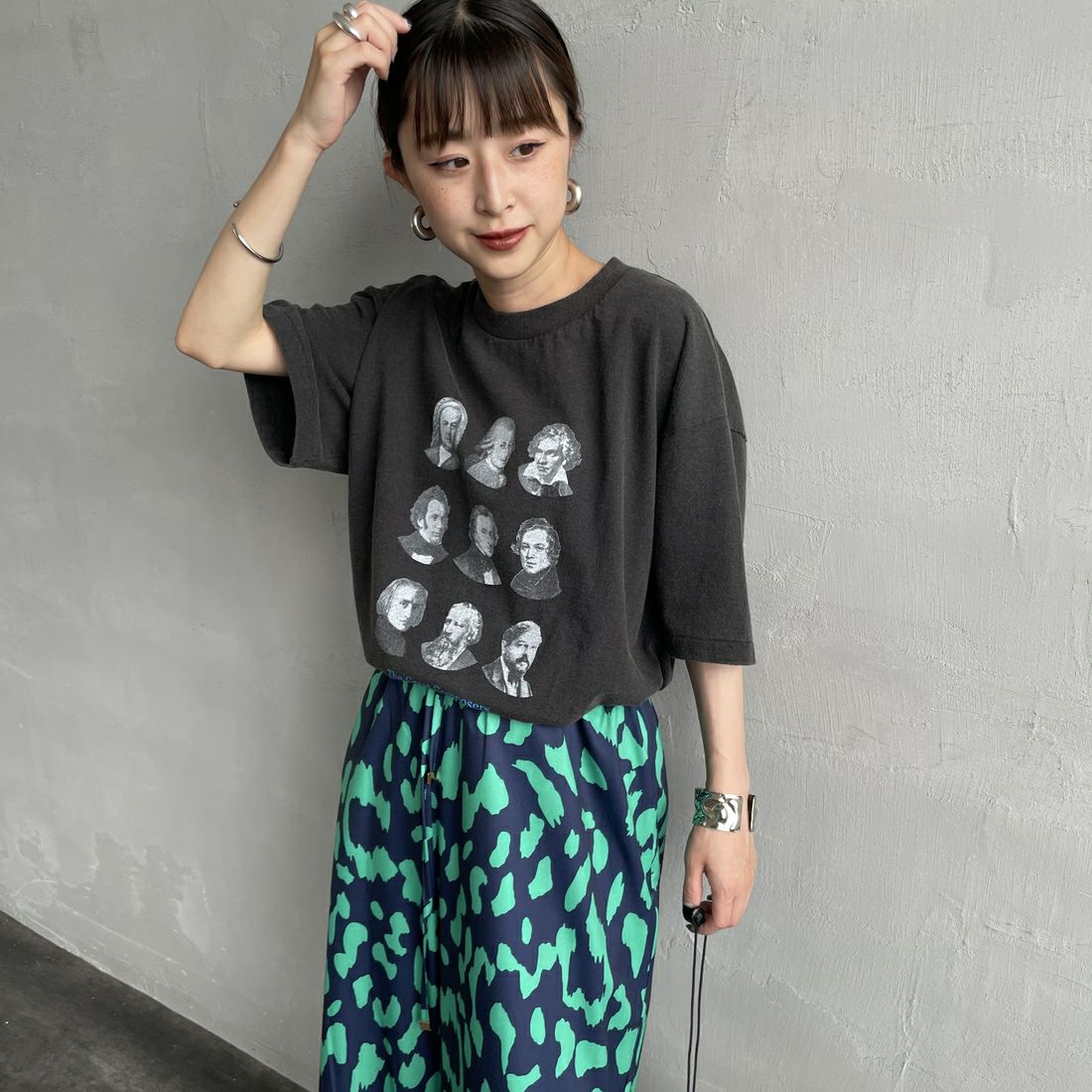BLACK 2&&モデル身長：150cm 着用サイズ：F&&